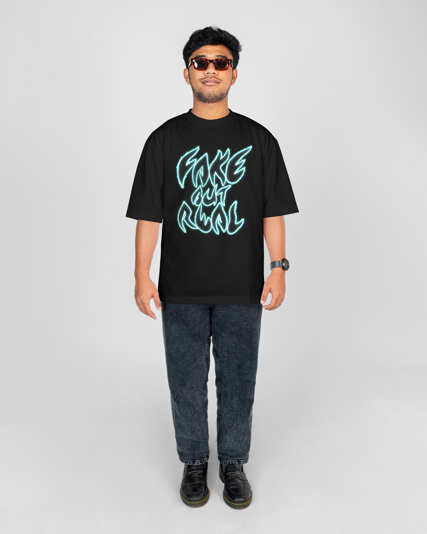 Life After Death Black Oversize T-Shirt