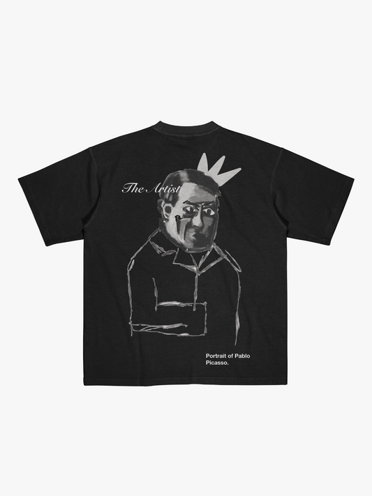 Portrait of Pablo Black Oversize T-Shirt