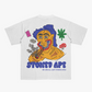 Stoned Ape Oversize White T-Shirt