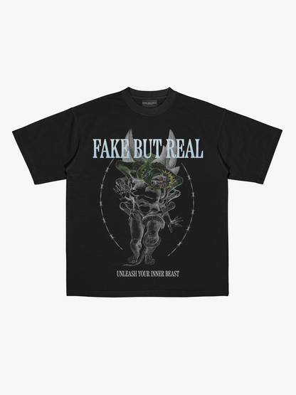 Beast Black Oversize T-Shirt