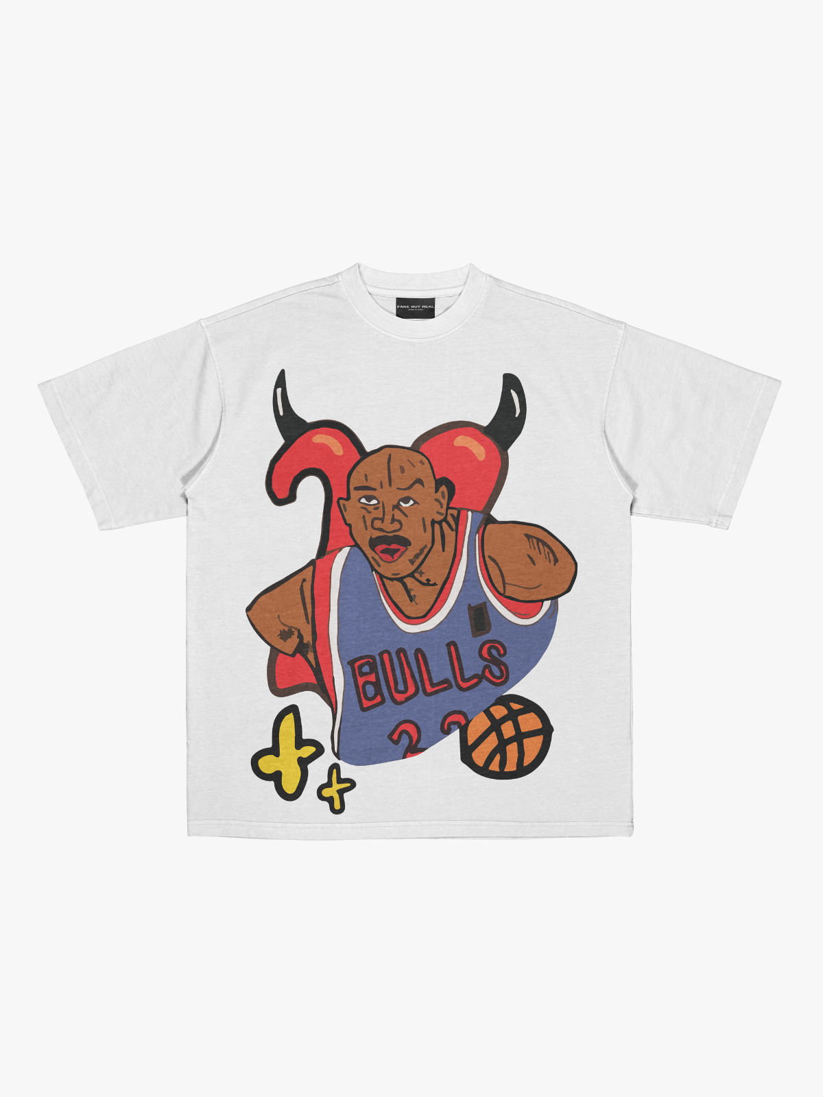 Bootleg Michel Jordan White T-Shirt