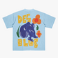 Des Blue Oversize T-Shirt