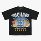 Bootleg Michael Jordan Black T-Shirt