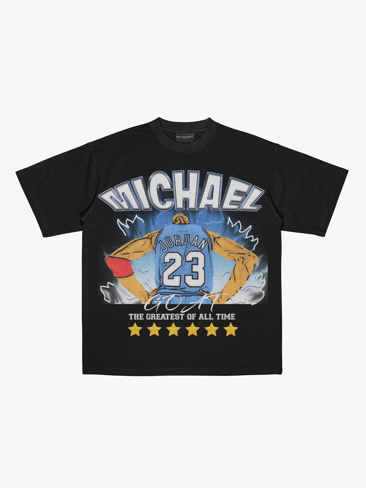 Bootleg Michael Jordan Black T-Shirt