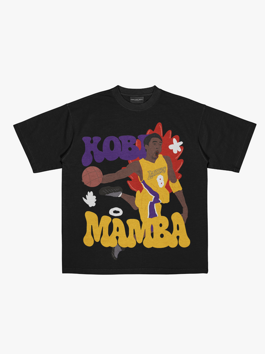 Kobe Mamba Bryant Oversize Black T-Shirt