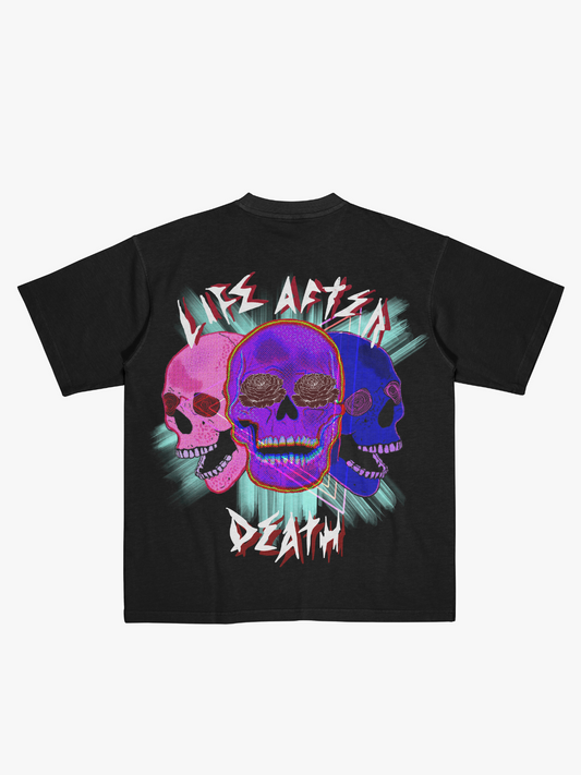 Life After Death Black Oversize T-Shirt