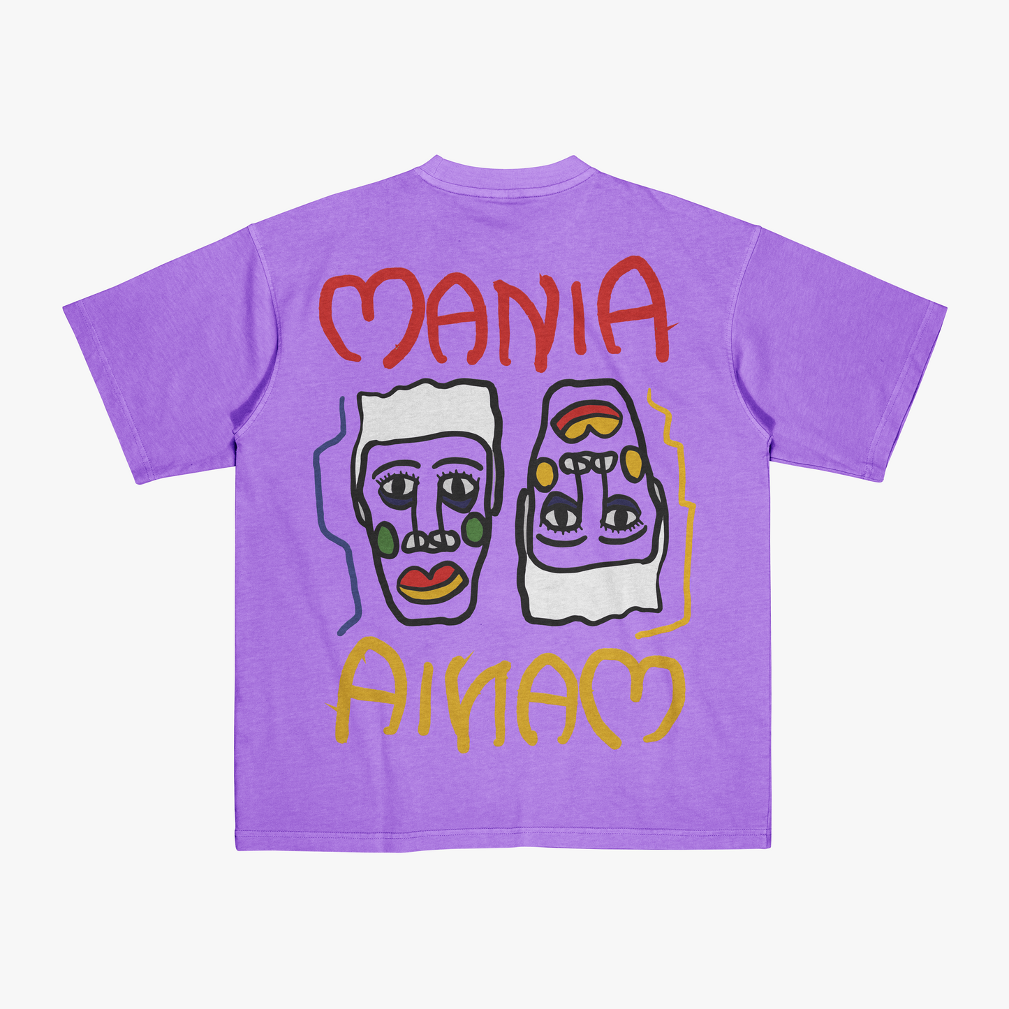 Mania Lavender Oversize T-Shirt