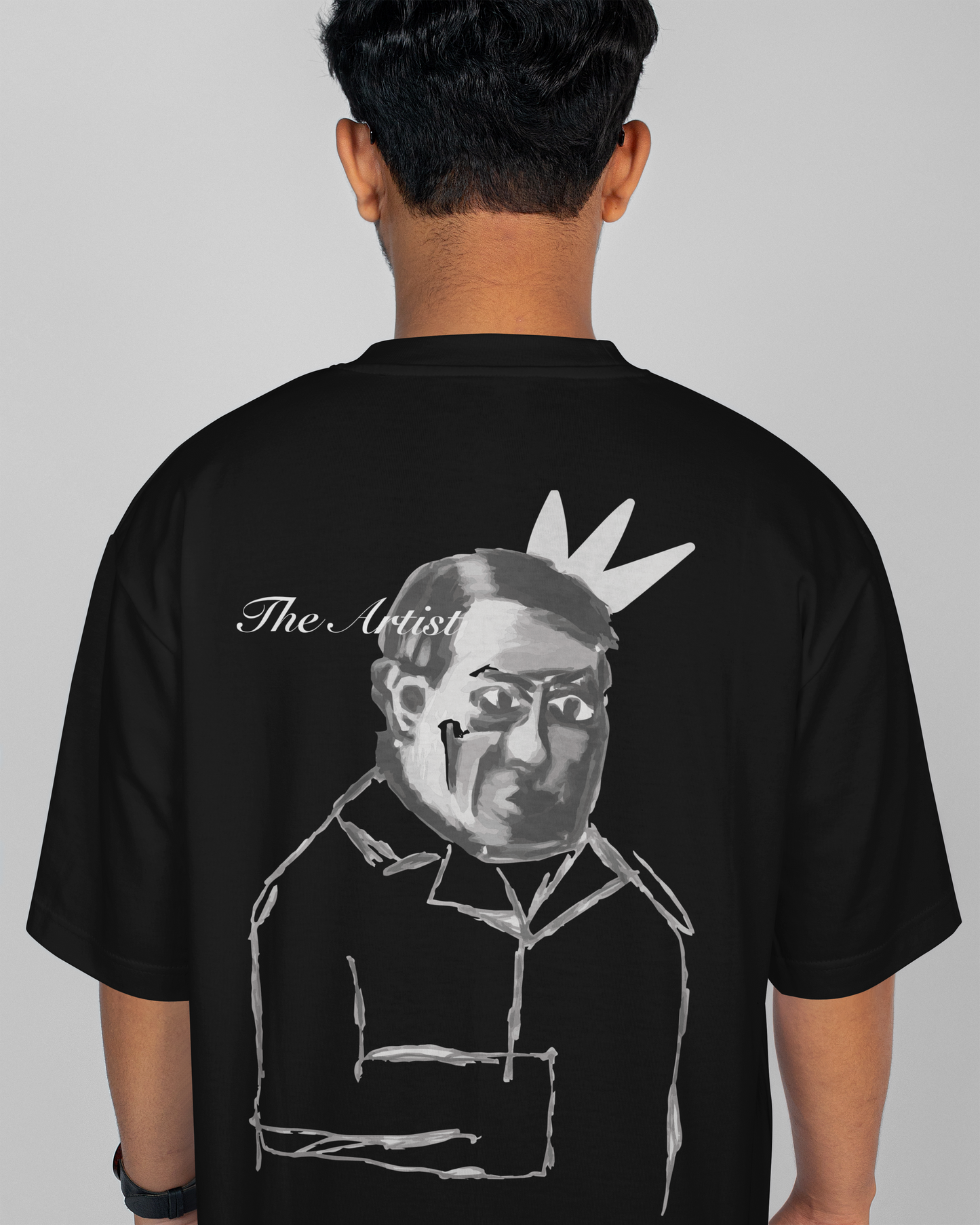 Portrait of Pablo Black Oversize T-Shirt