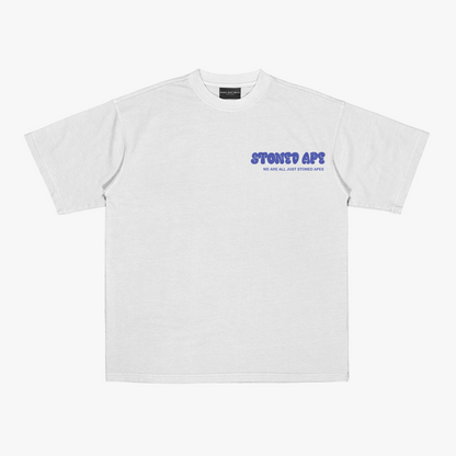 Stoned Ape Oversize White T-Shirt